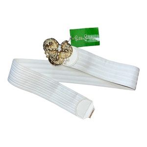 Lilly Pulitzer Resort White Emmett Belt